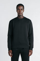 FELPA GIROCOLLO BASIC NERO